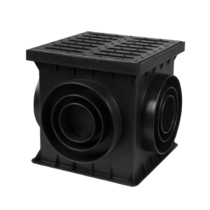 Studzienka podwórzowa z pokrywą z żeliwa B125