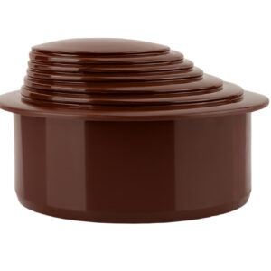 Redukcja rynnowa wielostopniowa ø 110 Brąz