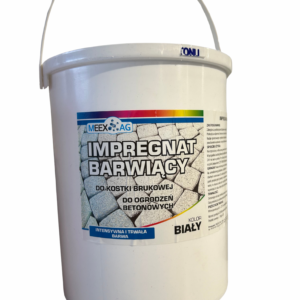 Impregnat Barwiący - kolor szary, biały, grafit 5l