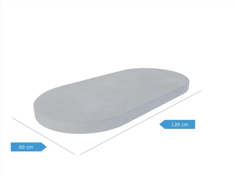 Oval M 120×60 cm